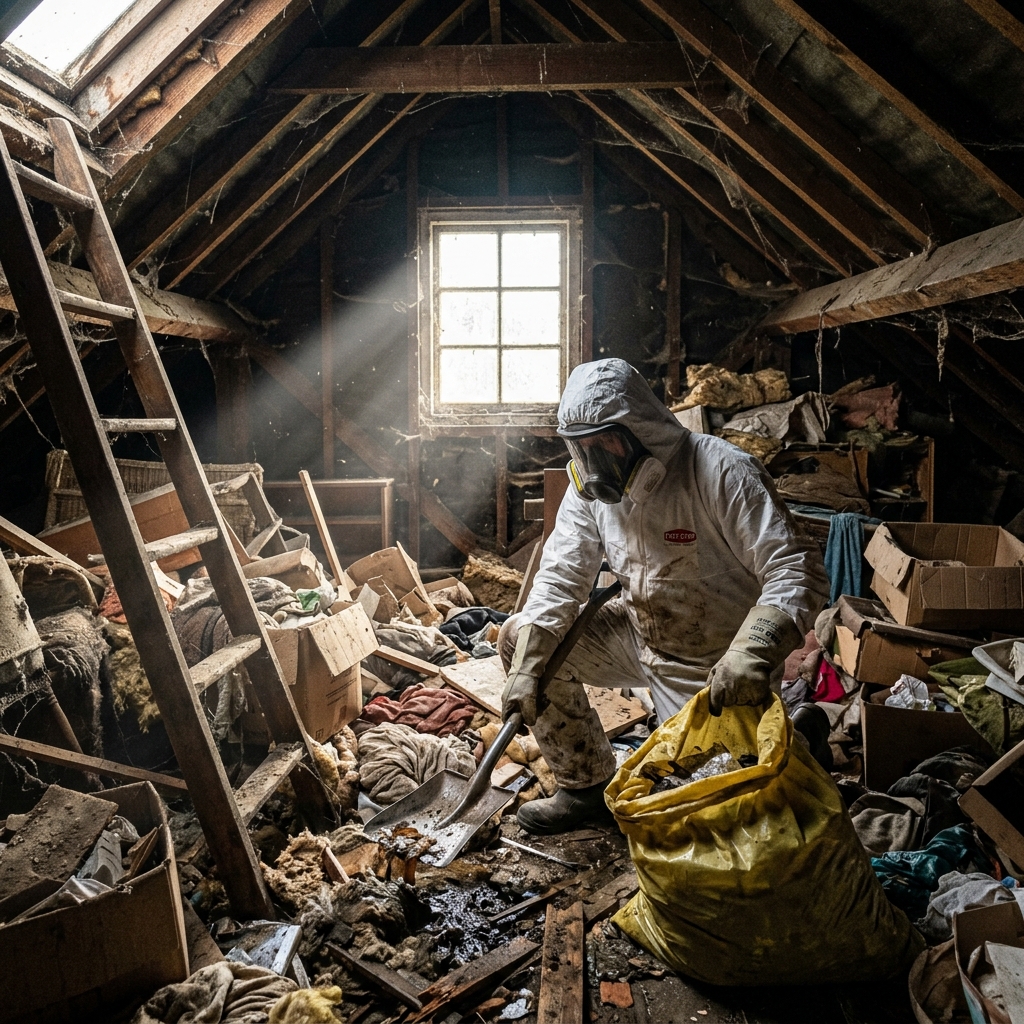 Rizikové vyklízení – profesionální dekontaminace